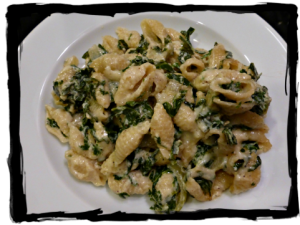 Green Mac & Cheese Framed